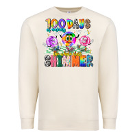 Sandshell 100 Days Of Making The Whole Class Shimmer Premium Sweatshirt - CowhideDigitalArt