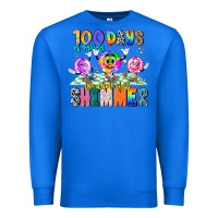 True Royal 100 Days Of Making The Whole Class Shimmer Premium Sweatshirt - CowhideDigitalArt