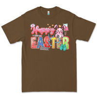 Cacao Happy Easter Nurse Premium Tee - LillyAllenDesigns