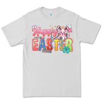 Dove Grey Happy Easter Nurse Premium Tee - LillyAllenDesigns
