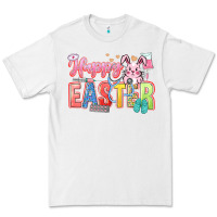 White Happy Easter Nurse Premium Tee - LillyAllenDesigns