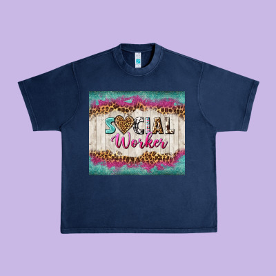 Western Social Worker Tumbler Tbs (1) Urban Heavy Tee Designed By Tumblerdesignbyshophia