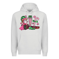 Dove Grey elf Premium Hoodie - FaDigitalArtStudio