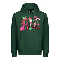 Sports Green elf Premium Hoodie - FaDigitalArtStudio