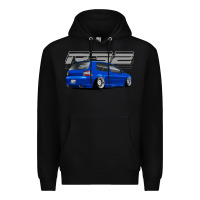 Black r32 Premium Hoodie - lanVoArt