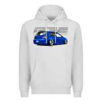 Dove Grey r32 Premium Hoodie - lanVoArt
