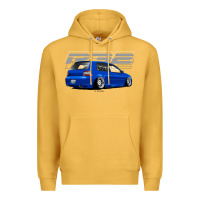 Mustard r32 Premium Hoodie - lanVoArt