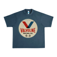 Midnight Navy valvoline racing sign Urban Heavy Tee - lanVoArt