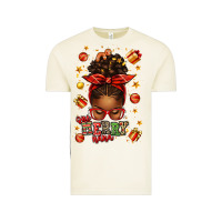 Vintage Arctic one merry nana christmas afro messy bun Vintage Tee - texasbilliewilder