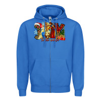True Royal Joy To The World Zipper Hoodie - CowhideDigitalArt