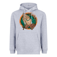 Heather Grey god bless you Heavyweight Hoodie - RacoonDesign