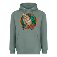 Sage god bless you Heavyweight Hoodie - RacoonDesign