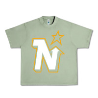 Oil Green vintage minnesota hockey   retro north stars Urban Heavy Tee - lanVoArt