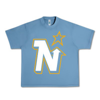 Pebble Blue vintage minnesota hockey   retro north stars Urban Heavy Tee - lanVoArt