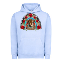 Pigment Grape Ice brown baby cow floral rose rainbow Urban Hoodie - BarkalooDesign