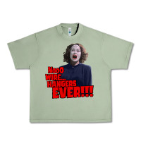 Oil Green nooo wire hangers.. ever!!! vintage mommie dearest quote print Urban Heavy Tee - lanVoArt