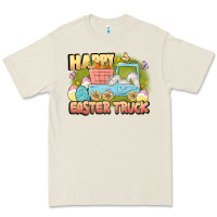 Bone Happy Easter truck Premium Tee - LillyAllenDesigns
