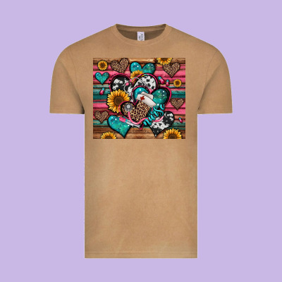 Nurse Hearts Vintage Tee Designed By Jasminsmagicworld