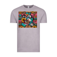 Vintage Zinc nurse hearts Vintage Tee - Jasminsmagicworld