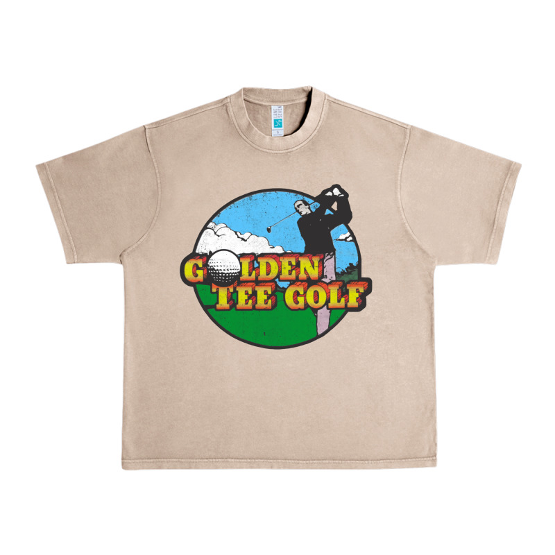 Golden Tee Golf Urban Heavy Tee by lanVoArt | Teevron