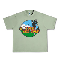 Oil Green golden tee golf Urban Heavy Tee - lanVoArt