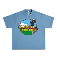 Pebble Blue golden tee golf Urban Heavy Tee - lanVoArt