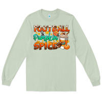 Matcha football pumpkin spice Long Sleeve Tee - CowGirlArtShop