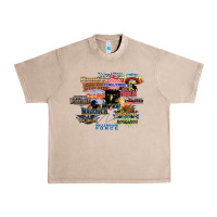 Cedar Point Roller Coaster  Designer Urban Heavy Tee | Teevron