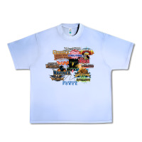 Grape Ice cedar point roller coaster  designer Urban Heavy Tee - lanVoArt