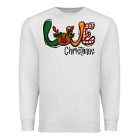 Oatmeal Heather love Christmas Premium Sweatshirt - CowhideDigitalArt