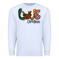 White love Christmas Premium Sweatshirt - CowhideDigitalArt