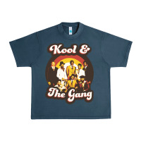 Midnight Navy kool and the gang 70s funky soul Urban Heavy Tee - lanVoArt