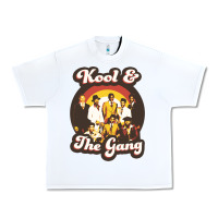 White kool and the gang 70s funky soul Urban Heavy Tee - lanVoArt