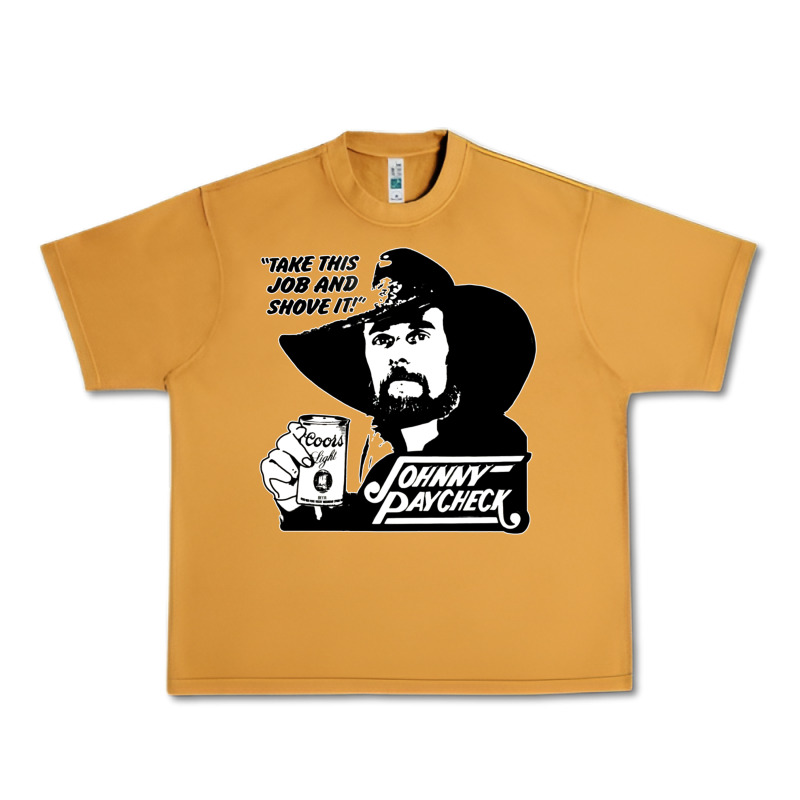 Johnny Paycheck Shirt Take This Job And Shove It Vintage Country Music Urban Heavy Tee by lanVoArt | Teevron