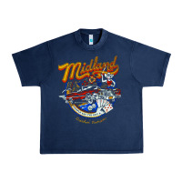 Navy midland drinking problem Urban Heavy Tee - lanVoArt