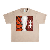 French Oak baseball and basketball and football tumbler tbs Urban Heavy Tee - TumblerDesignByShophia