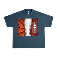 Midnight Navy baseball and basketball and football tumbler tbs Urban Heavy Tee - TumblerDesignByShophia