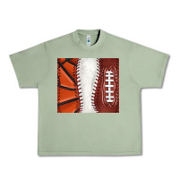 Oil Green baseball and basketball and football tumbler tbs Urban Heavy Tee - TumblerDesignByShophia