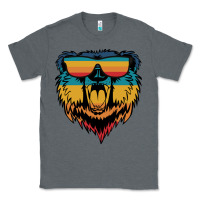 Charcoal Heather Retro bear Classic Tee - Bettercallsaul