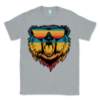 Heather Grey Retro bear Classic Tee - Bettercallsaul