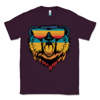Plum Retro bear Classic Tee - Bettercallsaul