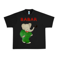 Black babar the elephant Urban Heavy Tee - lanVoArt
