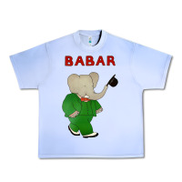 Grape Ice babar the elephant Urban Heavy Tee - lanVoArt