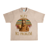 French Oak alf alien no problem vintage Urban Heavy Tee - lanVoArt