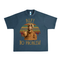 Midnight Navy alf alien no problem vintage Urban Heavy Tee - lanVoArt