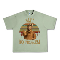 Oil Green alf alien no problem vintage Urban Heavy Tee - lanVoArt
