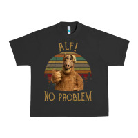 Pigment Black alf alien no problem vintage Urban Heavy Tee - lanVoArt
