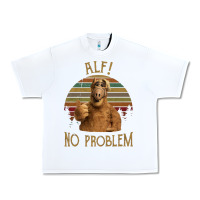 White alf alien no problem vintage Urban Heavy Tee - lanVoArt