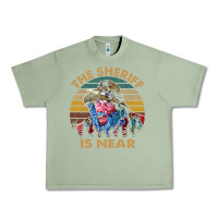 Oil Green the sheriff is near blazing art saddles do it vintage gift for fans Urban Heavy Tee - lanVoArt