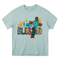 Arona I Am Blessed Cross Heavy Core Tee - BundleAndBundleShop